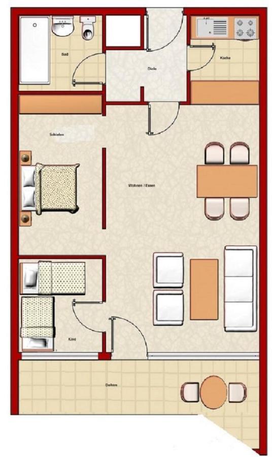 Ferienapartment Mit Schwimmbad Und Bergblick เบราน์ลาเกอ ภายนอก รูปภาพ